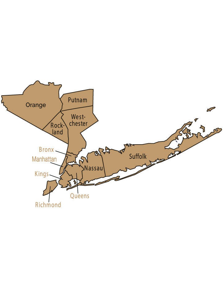 New York Coverage Map