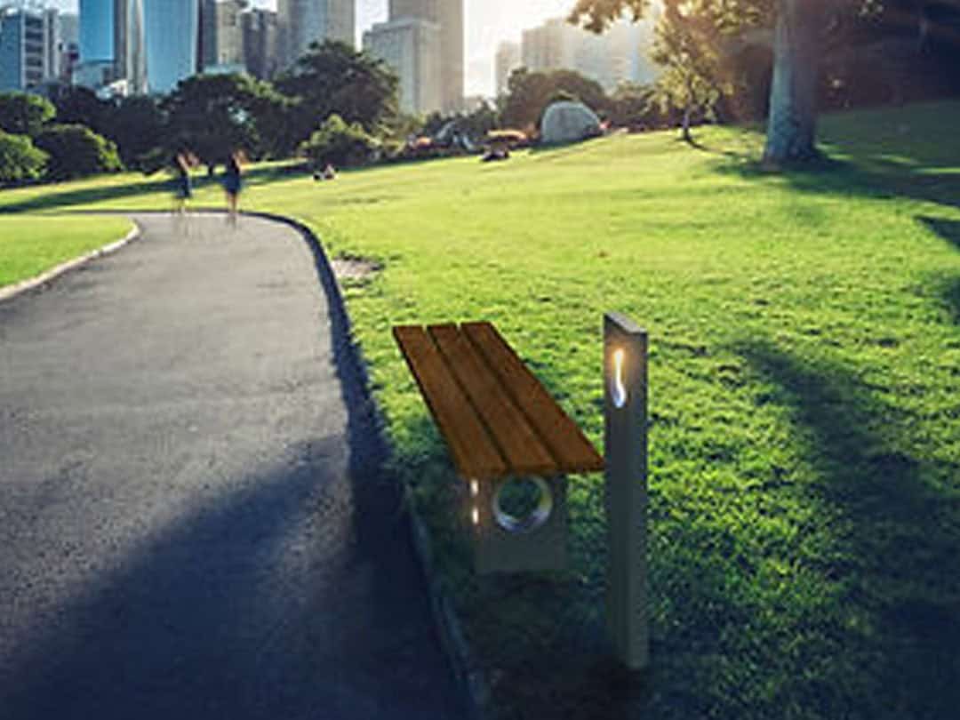 Illuminated Bench
